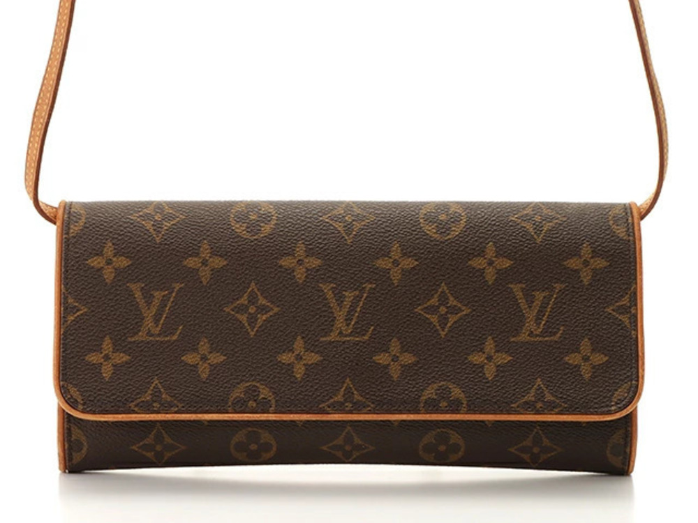 LOUIS VUITTON Pochette Twin Shoulder Bag Monogram